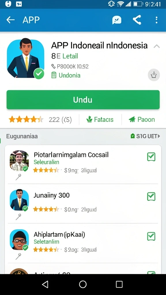 Beragam pilihan permainan yang menghibur.