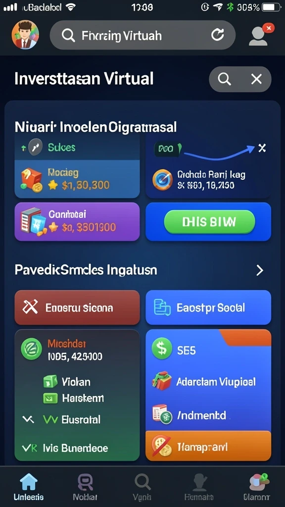 Tampilan antarmuka yang modern dan menarik.