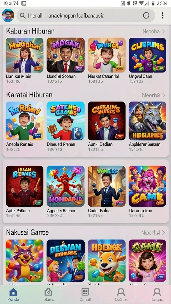 Karakter kustomisasi yang beragam dan menarik.