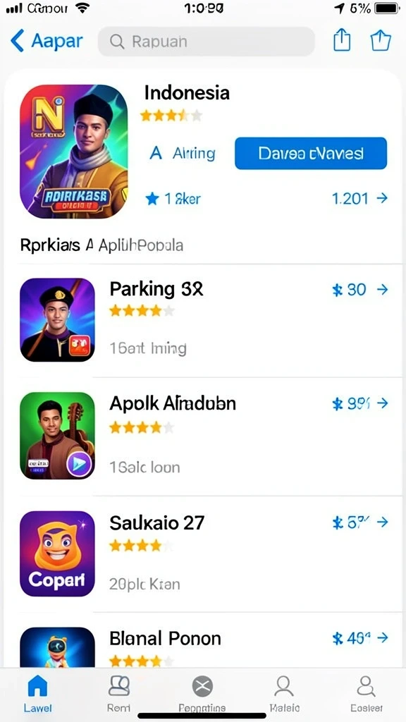 Antarmuka aplikasi yang intuitif dan mudah digunakan.