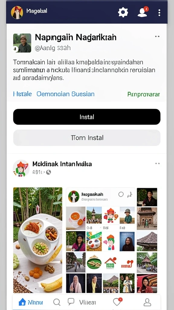 Tampilan antarmuka yang menarik dan mudah digunakan.
