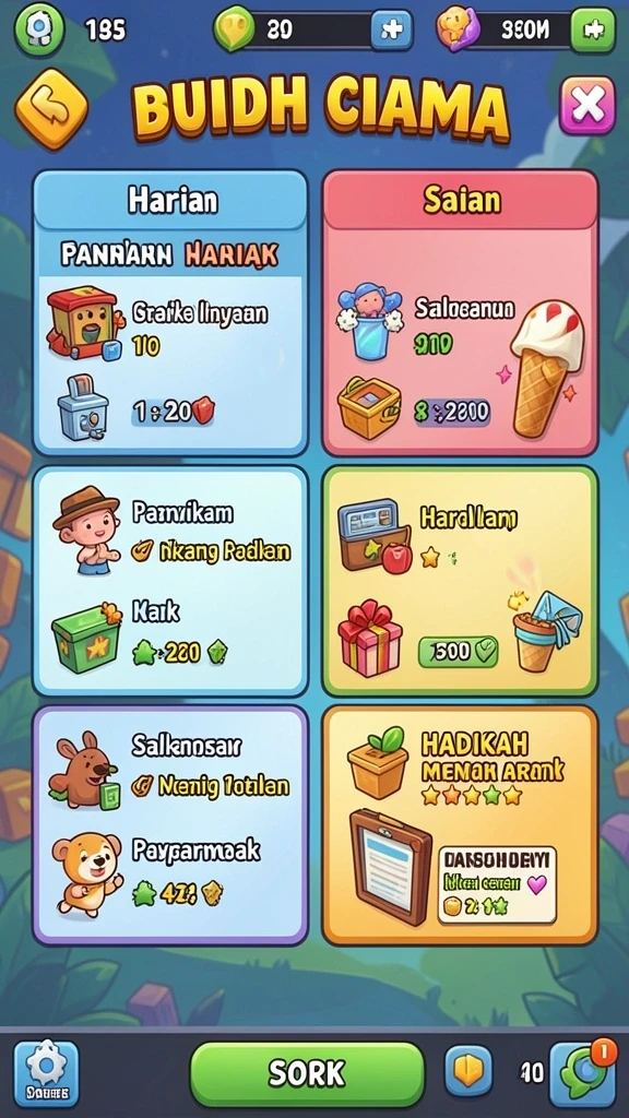 Tampilan utama aplikasi B8VIP yang menarik.