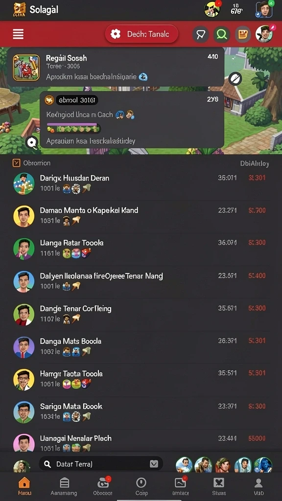 Tampilan utama aplikasi BETWIN188 yang menarik dan mudah dinavigasi.
