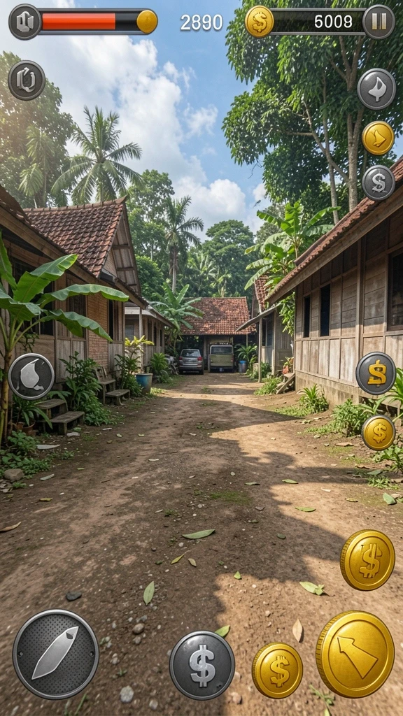 Beragam permainan judi yang tersedia.