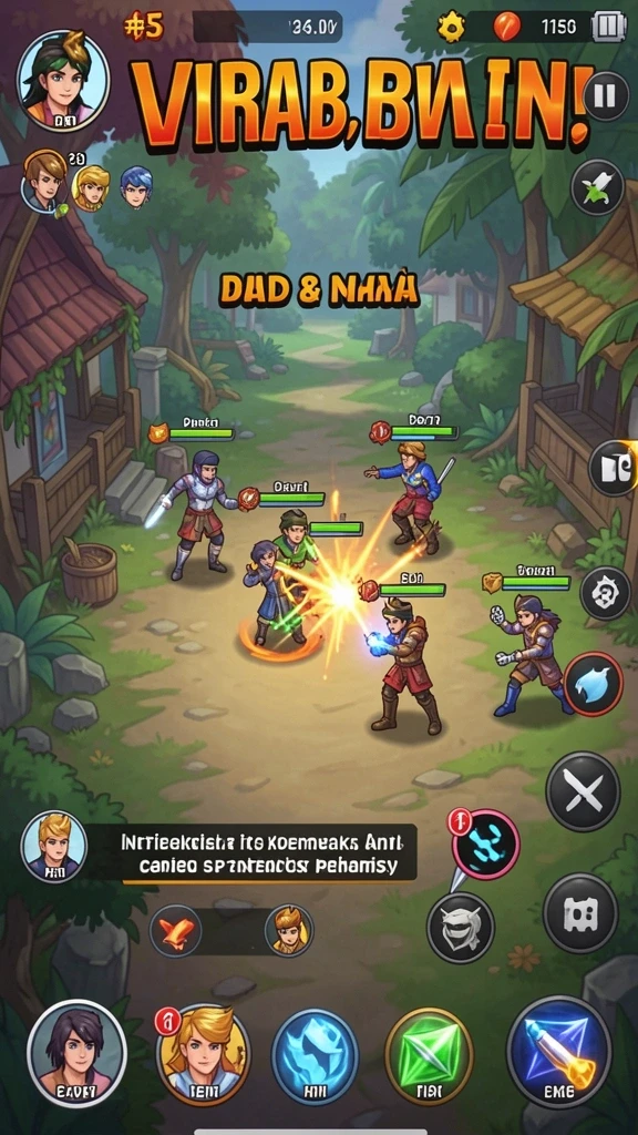 Bermain bersama teman dalam mode multiplayer yang seru.