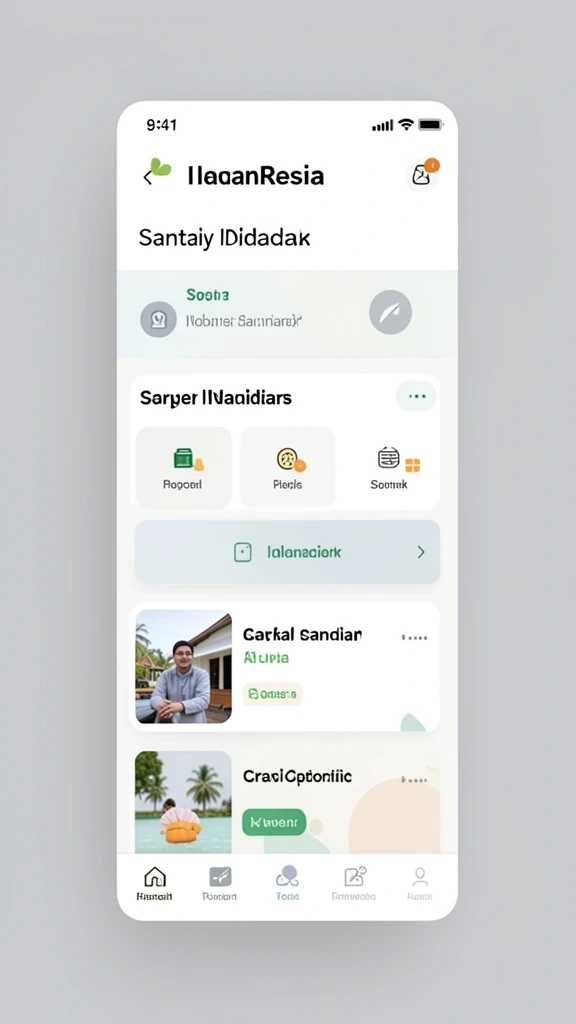 Menu permainan dengan banyak pilihan slot.