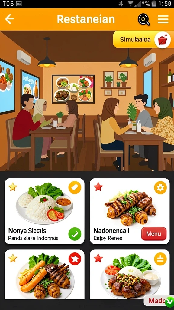 Fitur pilihan angka yang mudah digunakan dan cepat.