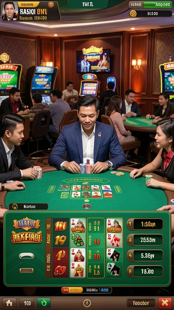 Tampilan karakter yang unik dan beragam.