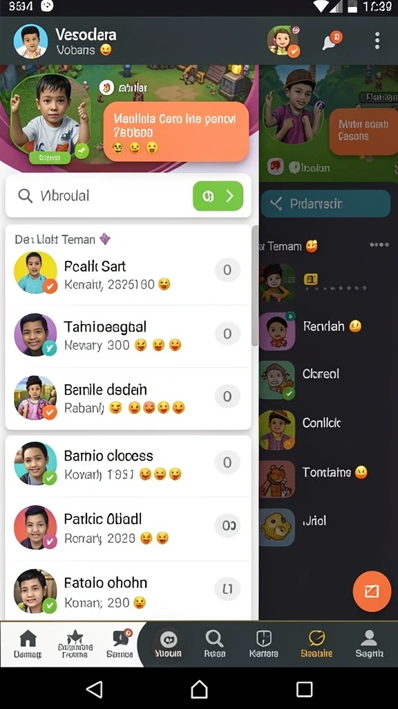 Tampilan antarmuka yang menarik dan mudah digunakan.