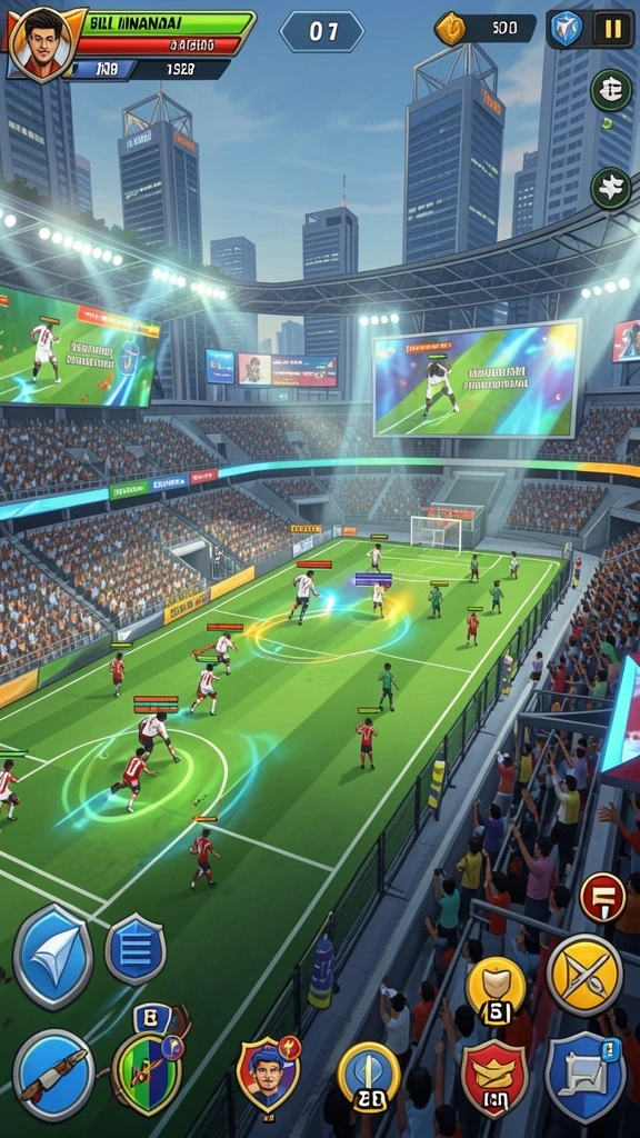 Penggunaan item khusus yang meningkatkan gameplay.
