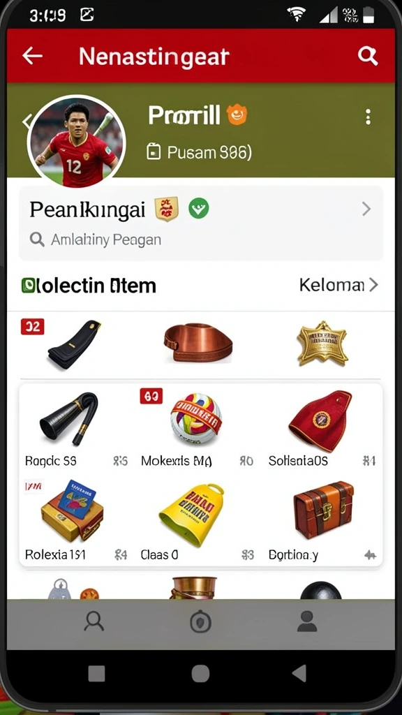 Fitur komunitas yang memungkinkan interaksi antar pemain.