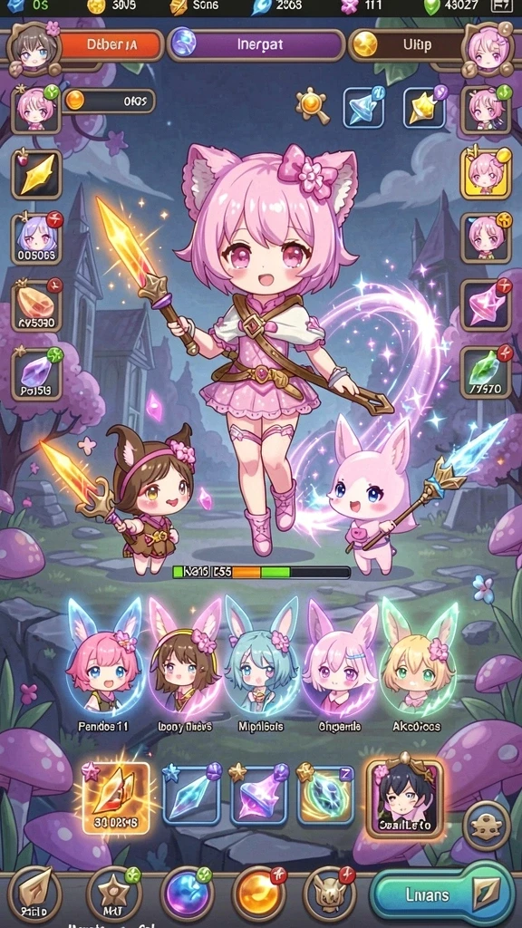 Beragam pilihan game yang tersedia untuk semua usia.