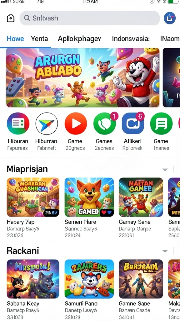 Tampilan antarmuka yang menarik dan mudah dipahami.