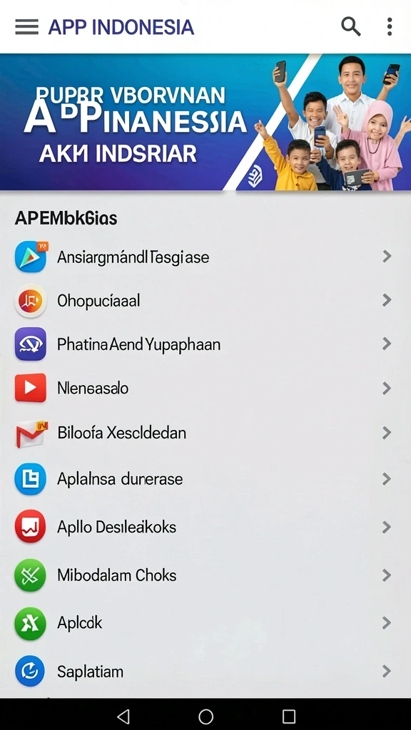 Tangkapan layar menunjukkan tampilan utama permainan.