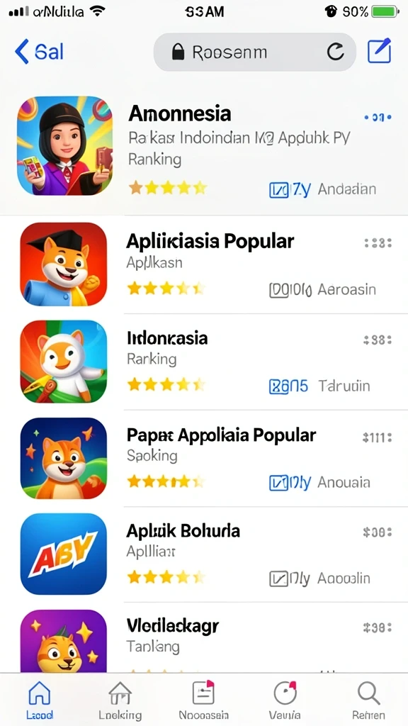 Tampilan permainan slot yang menarik dan berwarna-warni.