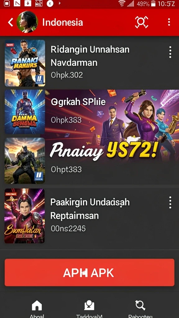 Sistem hadiah yang memikat pemain.