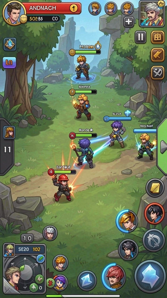 Gambaran dari level baru yang menantang.
