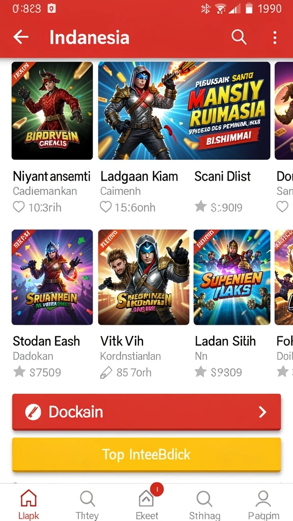 Sistem leaderboard untuk menunjukkan para pemenang.