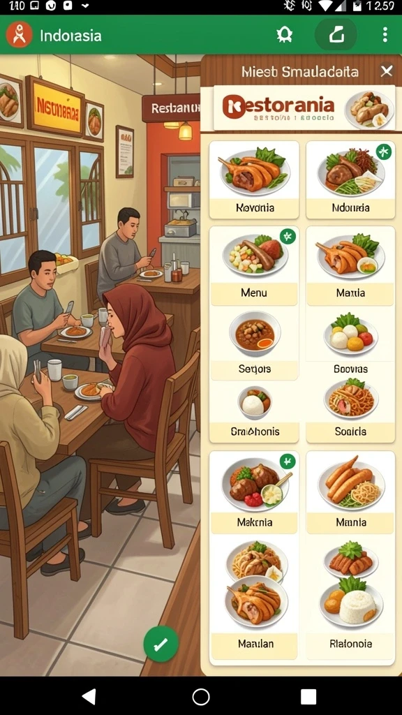 Grafis menakjubkan yang memukau mata.