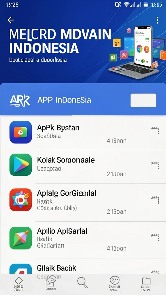 Tampilan antarmuka yang intuitif dan menarik.