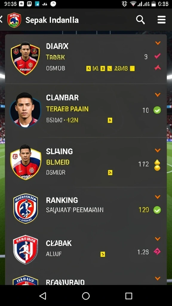Tangkapan layar menunjukkan opsi upgrade karakter yang menarik.