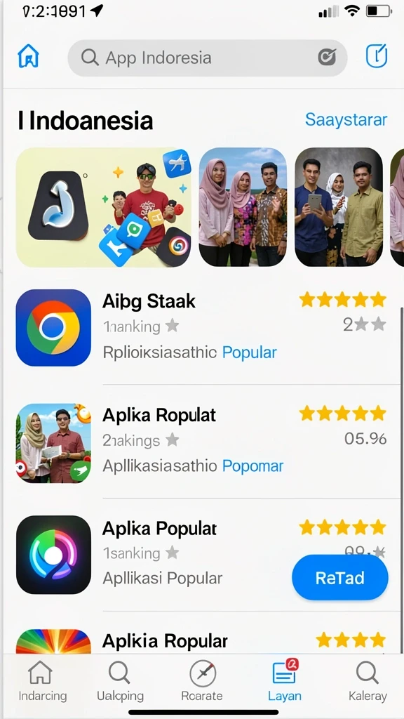 Tampilan antarmuka yang ramah pengguna.