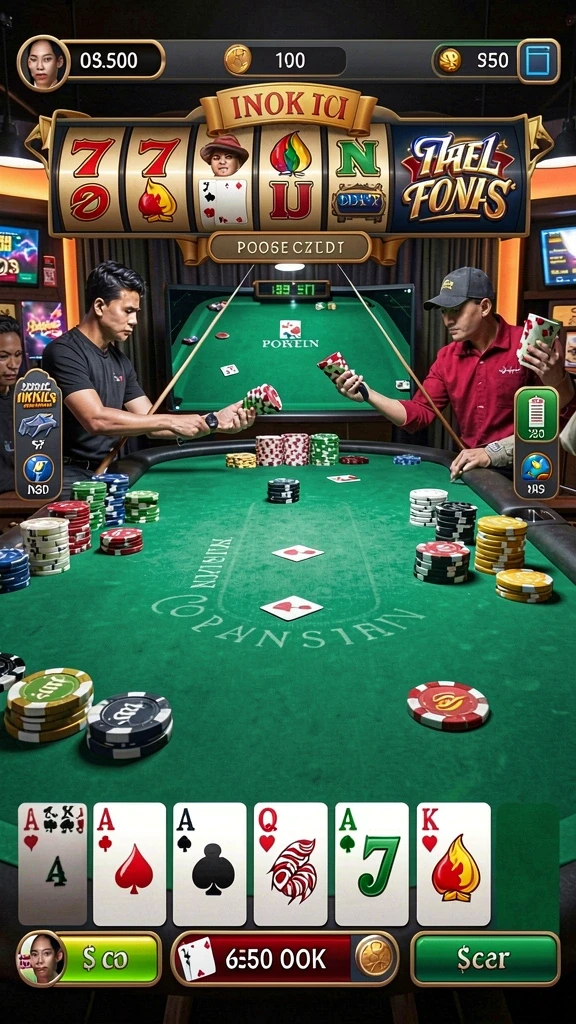 Leaderboards menampilkan pemain terbaik di PUTARMEGA.