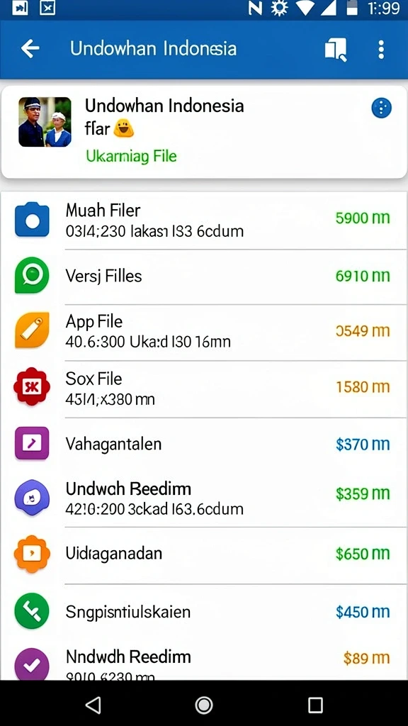 Tampilan antarmuka yang menarik dan user-friendly.