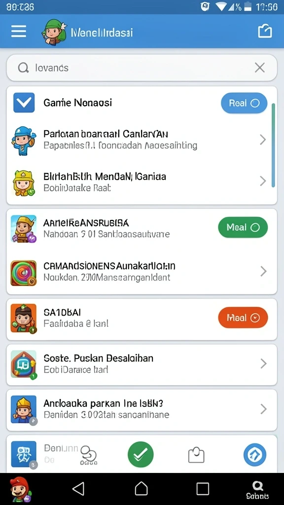 Level yang menantang dan penuh aksi.