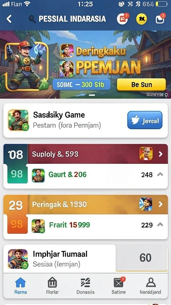 Tampilan antarmuka SATSET138 yang intuitif dan user-friendly.