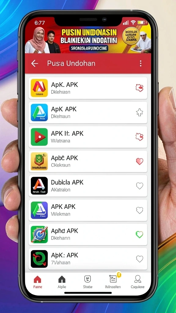 Tampilan antarmuka yang menarik dan user-friendly.