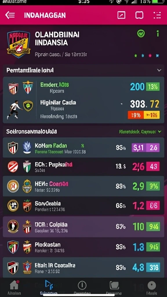 Beragam pilihan permainan yang menghibur dan menarik.